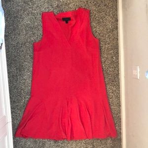 Red J. Crew Dress